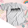 Camiseta teclas piano