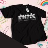 Camiseta teclas piano