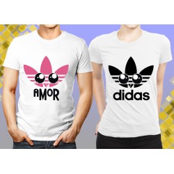 Camisetas pareja Amordidas