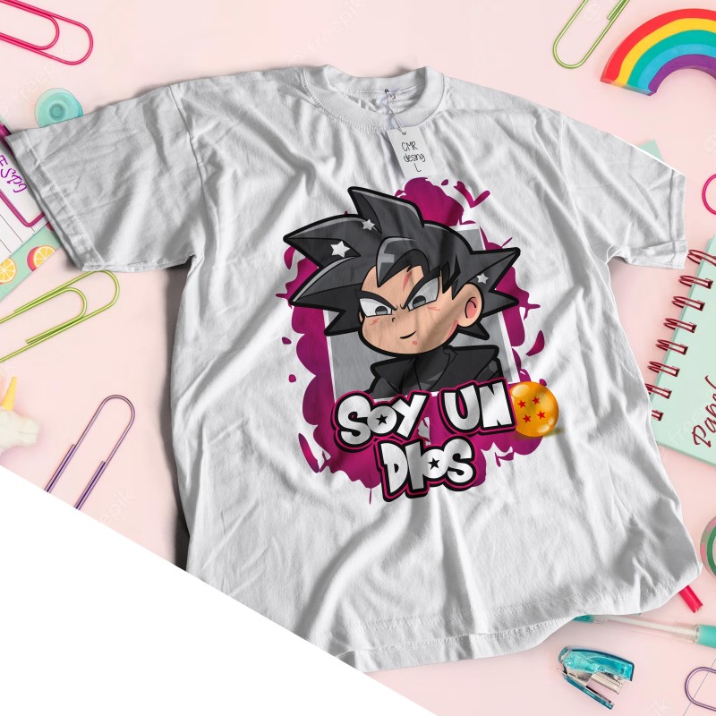 Camiseta DBZ Goku Dios