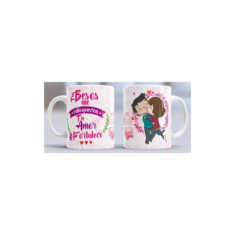Taza Amor enloquecen