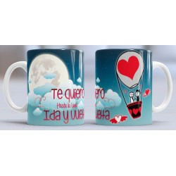 Taza luna ida y vuelta