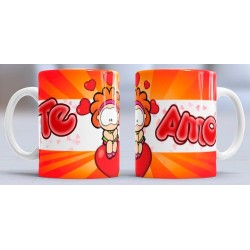 Taza te amo girl