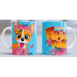 Taza feliz dia perrito