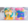 Taza con todo mi amor jirafas