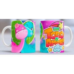 Taza con todo mi amor dinos