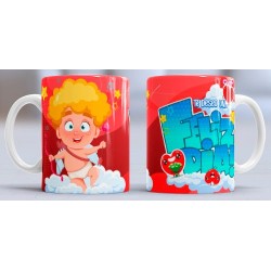 Taza feliz dia cupido