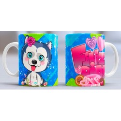 Taza feliz dia perrito