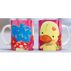 Taza feliz dia pato