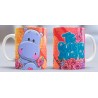 Taza te quiero hipopotamo