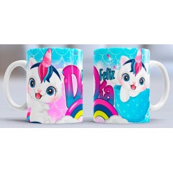 Taza feliz dia gata