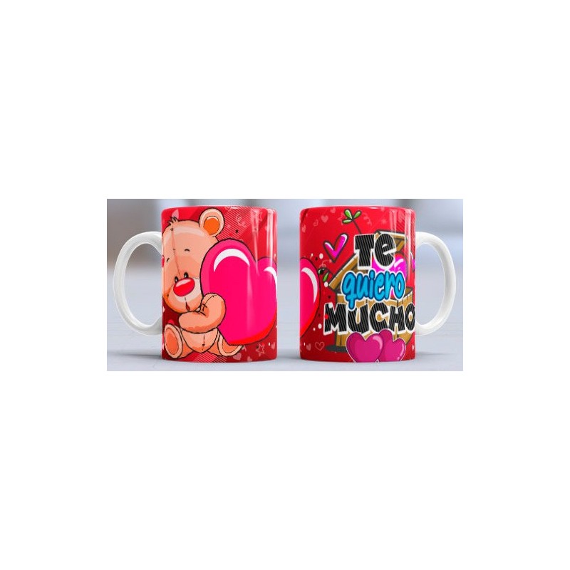 Taza te quiero oso