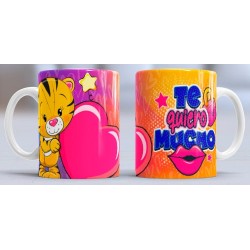 Taza te quiero guepardo