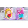 Taza feliz día cupido