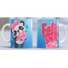 Taza feliz día panda