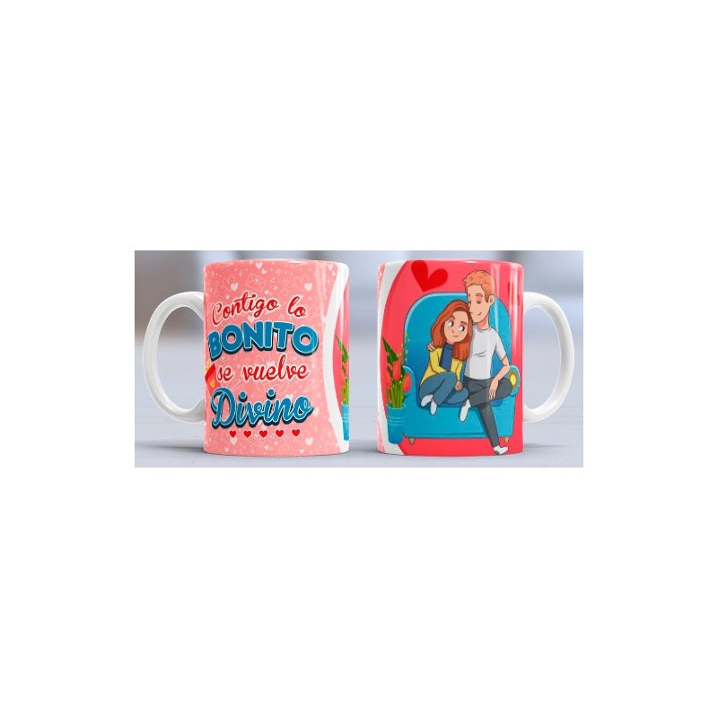 Taza bonito divino