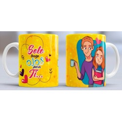 Taza ojos para ti