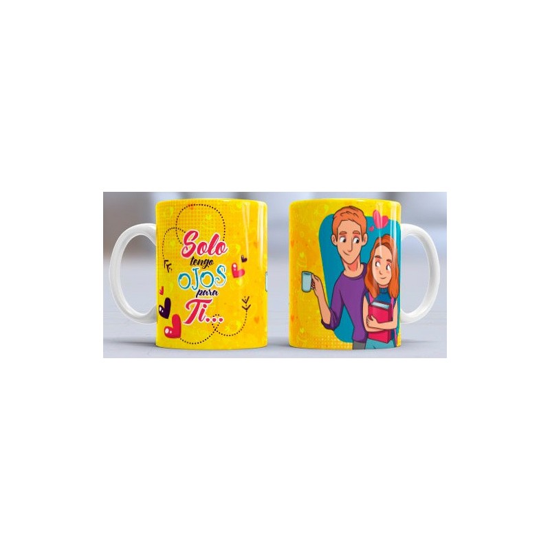 Taza ojos para ti