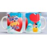 Taza historia de amor