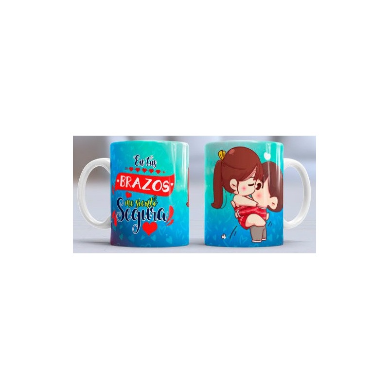 Taza brazos seguros