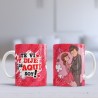 Taza vi dije aquí