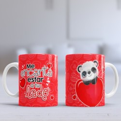 Taza encanta lado