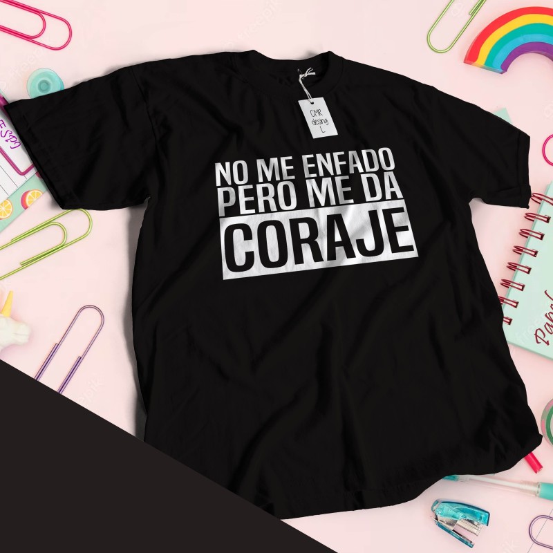 Camiseta No me enfado