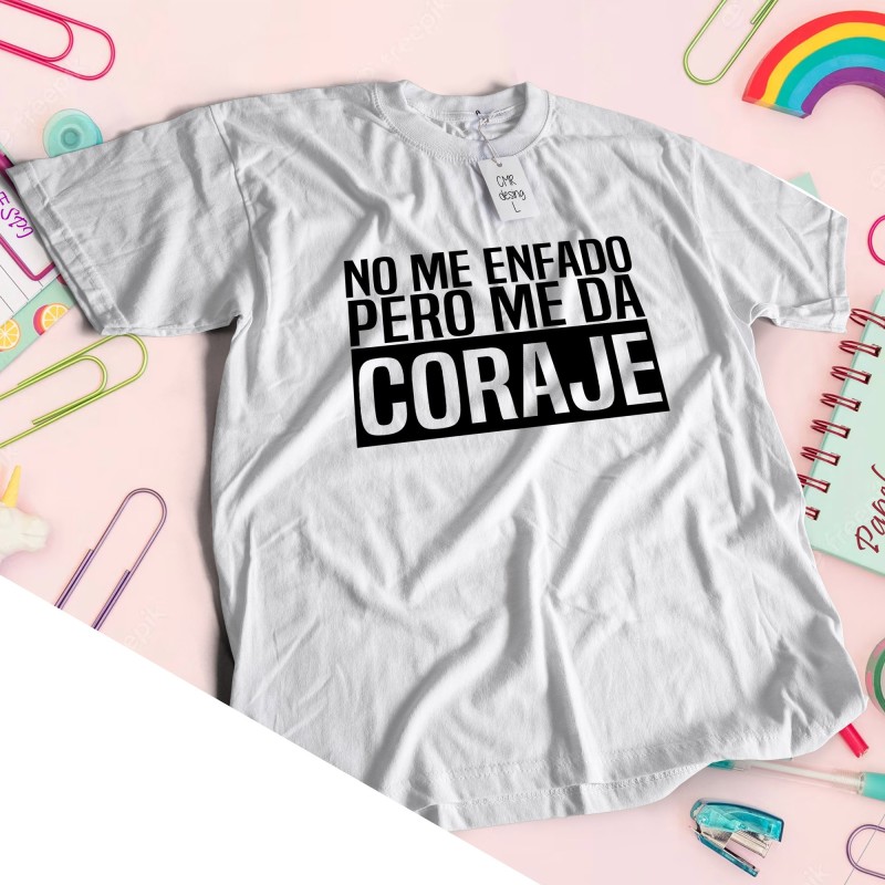 Camiseta No me enfado