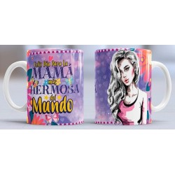Taza Mamá hermosa
