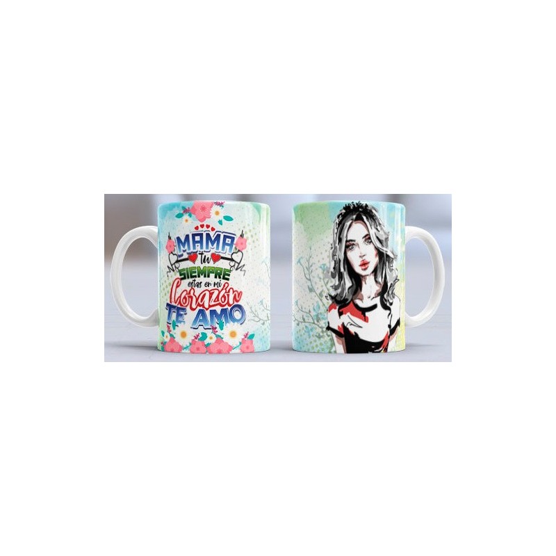 Taza Mamá corazón