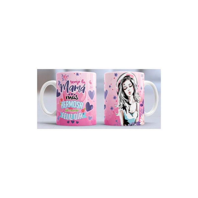 Taza hermosa mamá