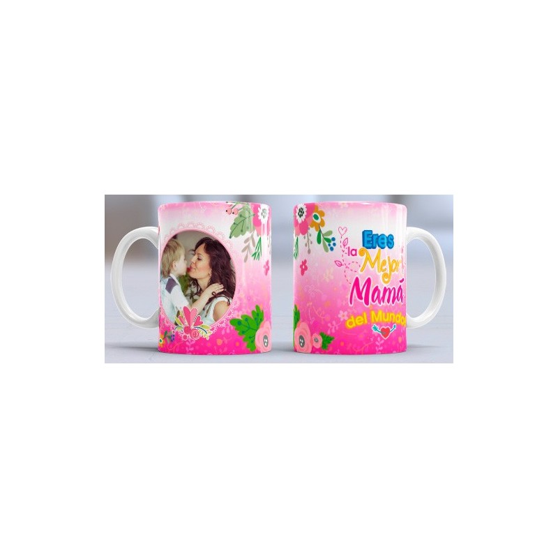 Taza mejor mamá foto