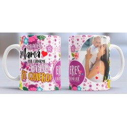 Taza Mamá cuida foto