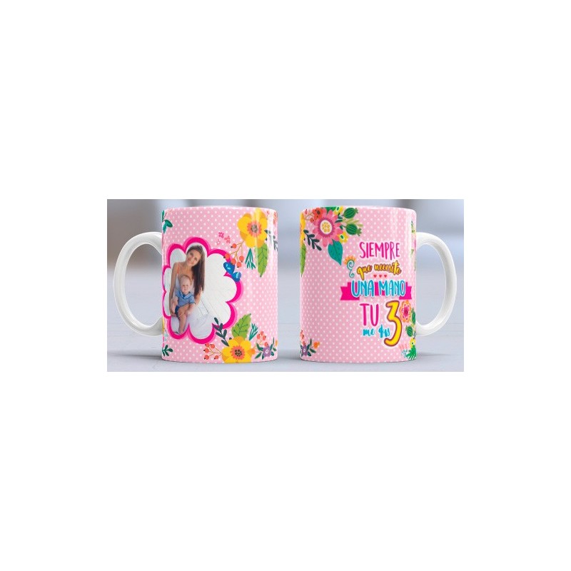 Taza Mamá mano foto