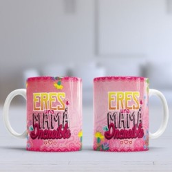 Taza Mamá increible rosa