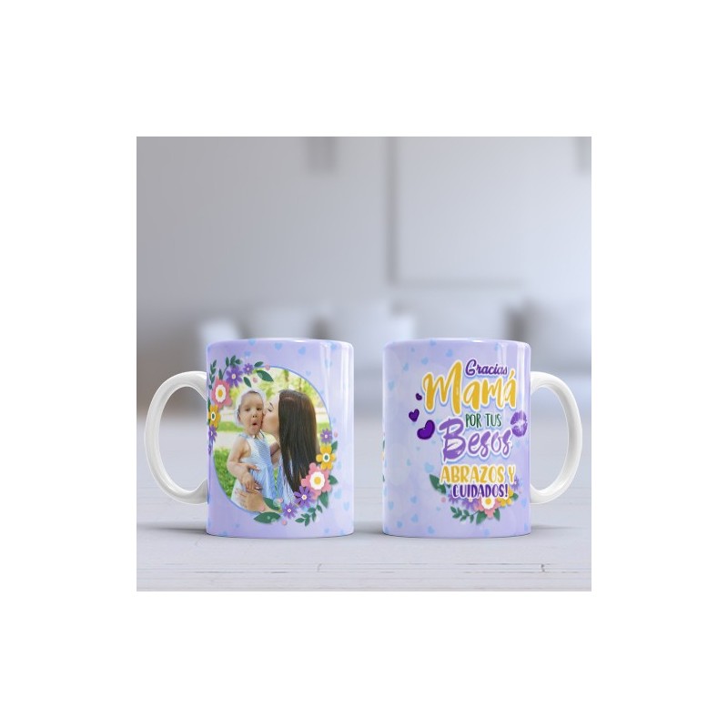 Taza Mamá abrazos foto