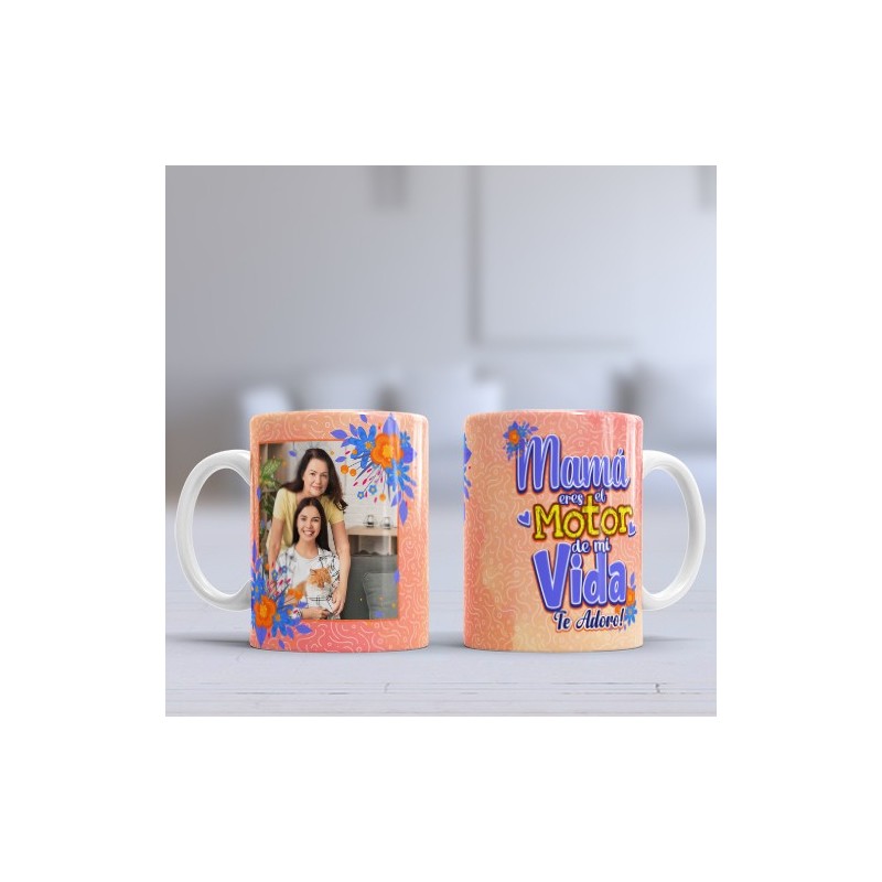 Taza Mamá motor foto