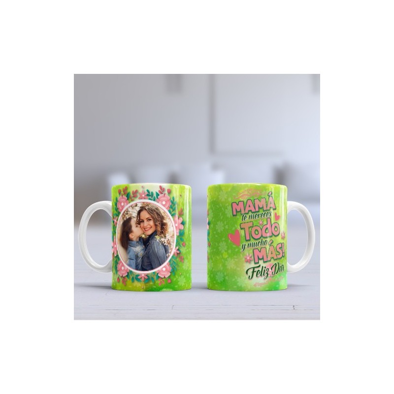 Taza Mamá todo foto