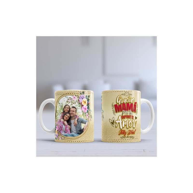 Taza Mamá infinito foto