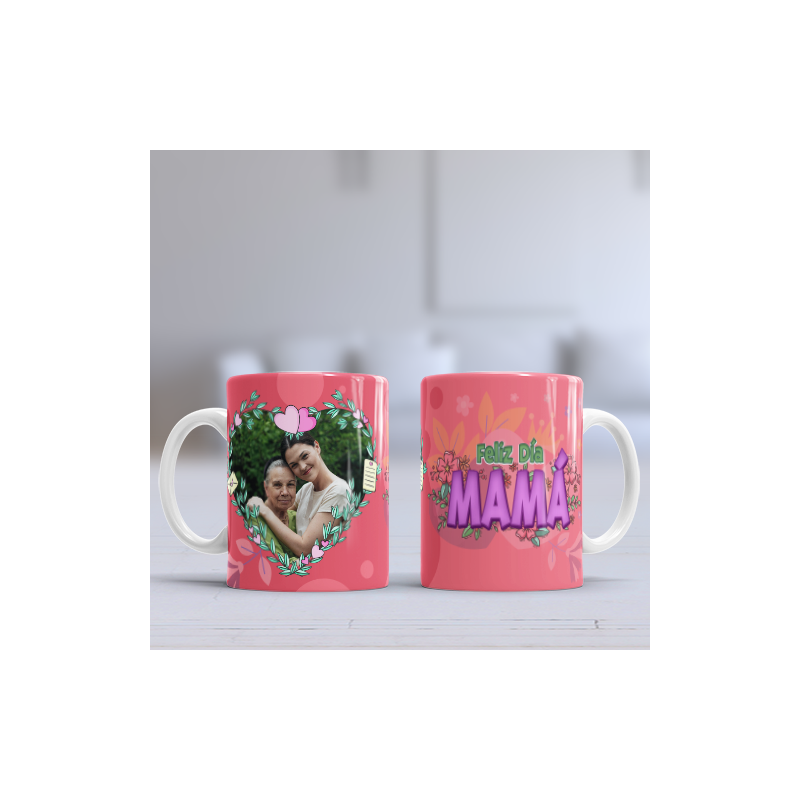 Taza día mamá foto