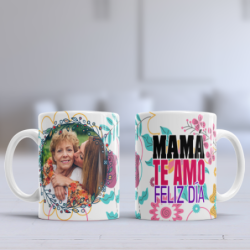 Taza amo mamá foto