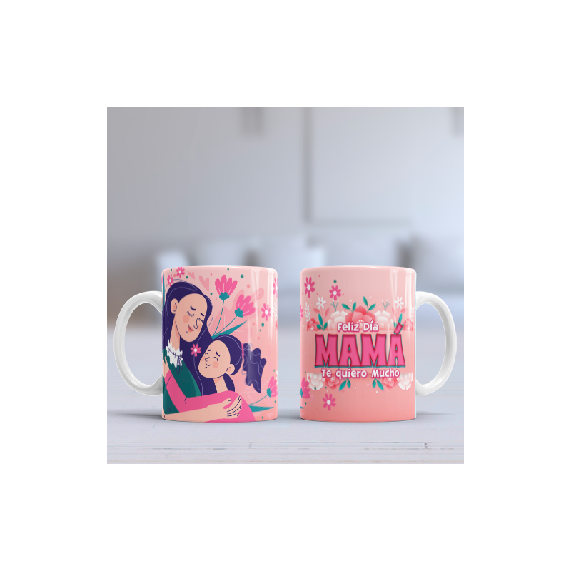 Taza Mamá rosa