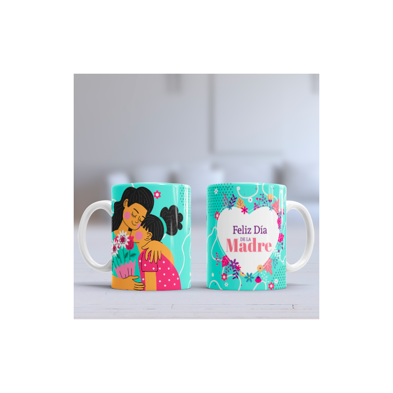 Taza Mamá abrazo