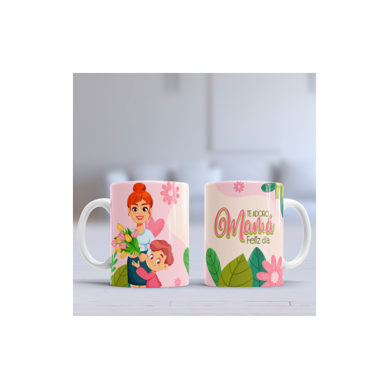 Taza Mamá ramo