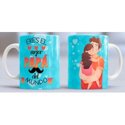 Taza Papá mundo