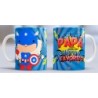 Taza Papá heroe cap