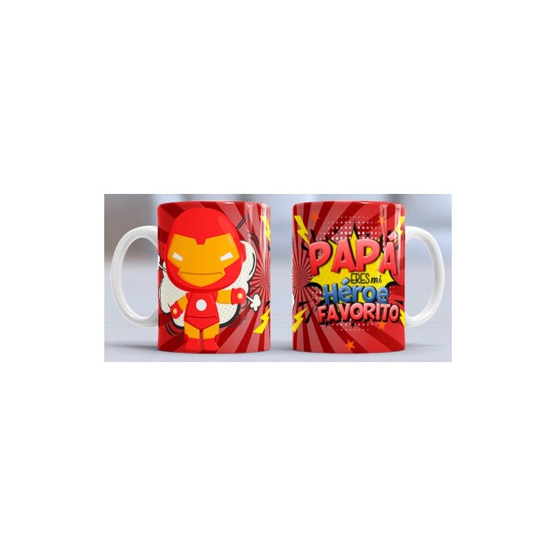 Taza Papá heroe iro