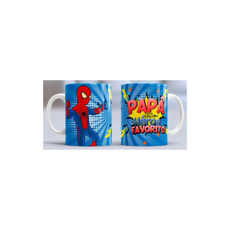 Taza Papá heroe sp