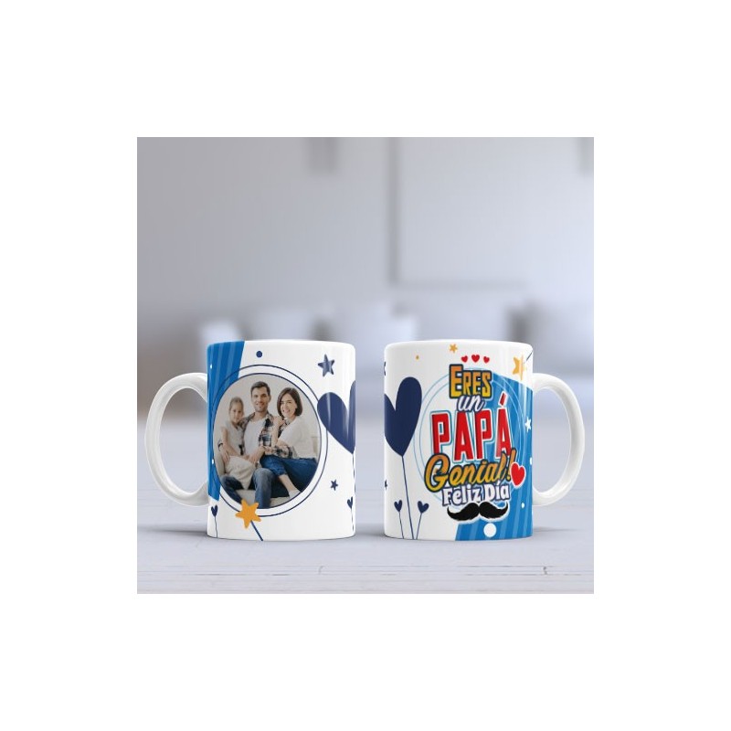 Taza Papá genial foto