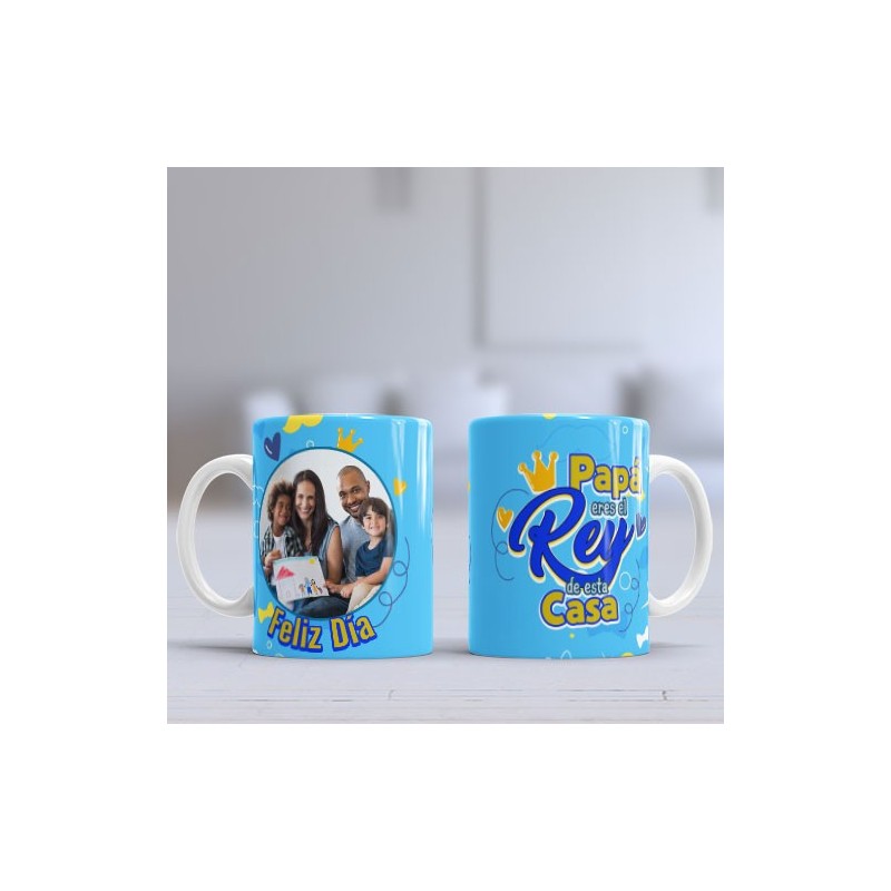 Taza Papá rey foto